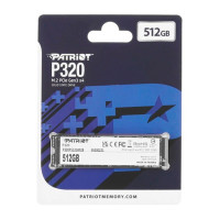 Твердотельный накопитель SSD Patriot P320 512GB M.2 NVMe PCIe 3.0x4<br>74217