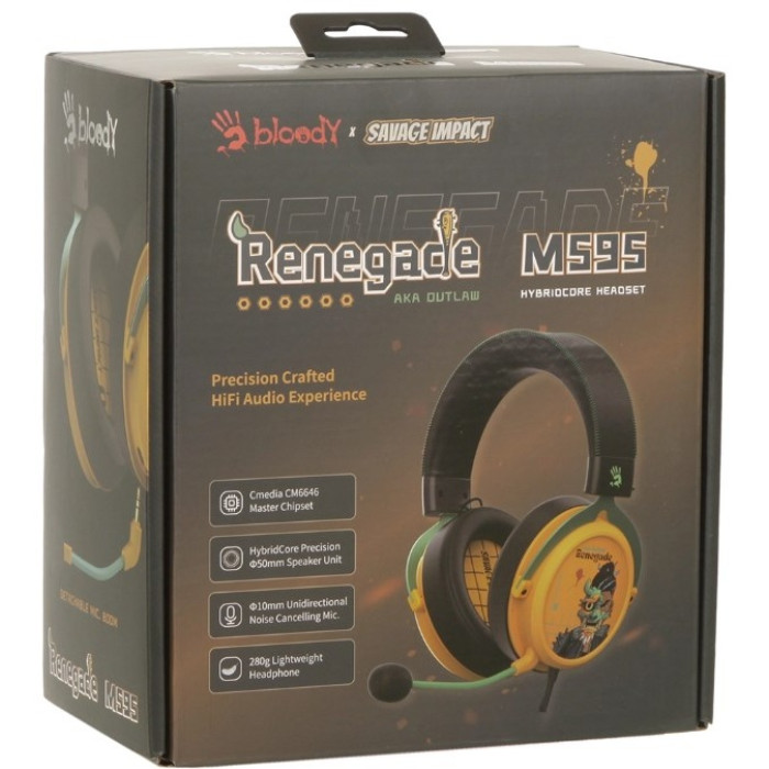 A4Tech Bloody M595 желтый