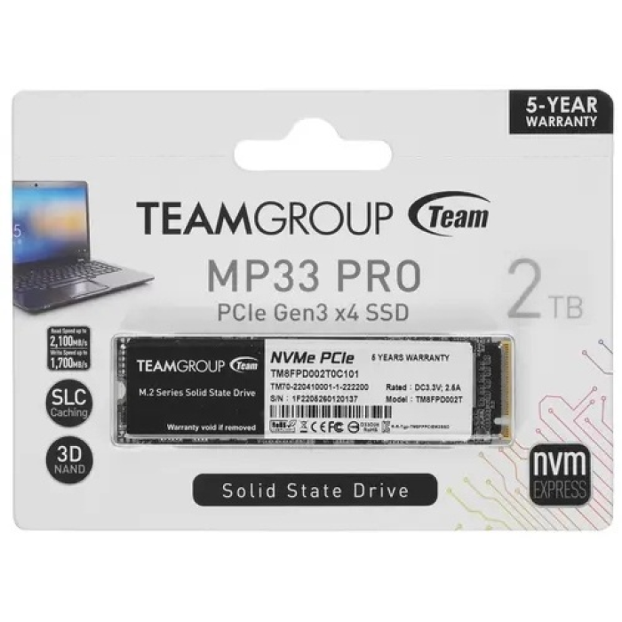 SSD Team Group TM8FPD002T0C101 2000 Гб