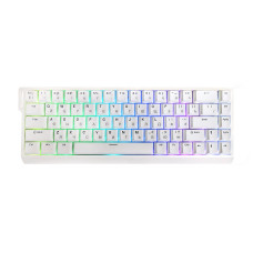KeyBoard USB, MCHOSE Ace 68 White, Ice Blue Magnetic Switch, MC-Ace68-15, wired