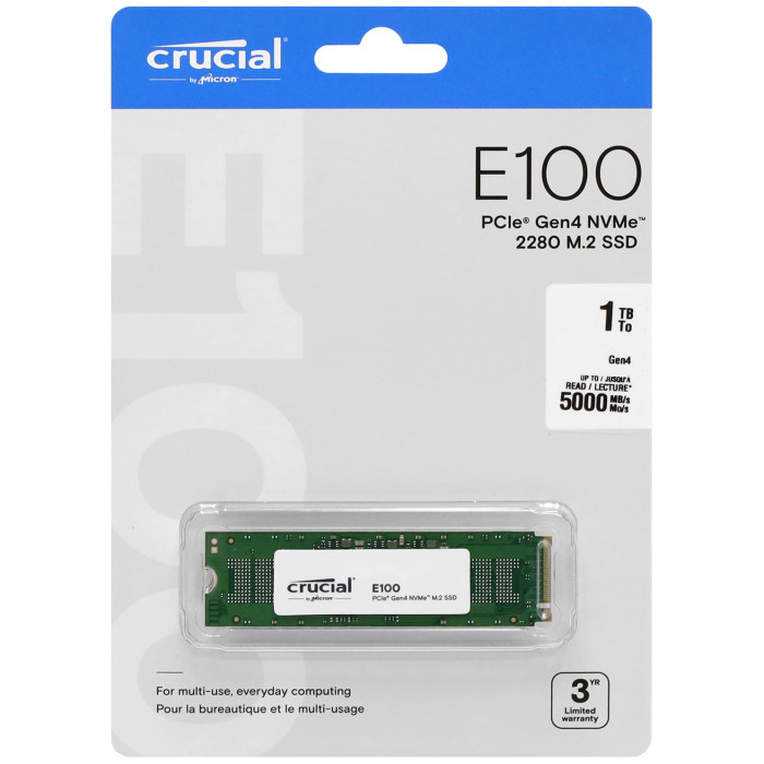 SSD Crucial CT1000E100SSD8 1000 Гб