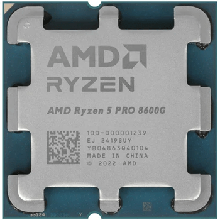 Процессор AMD Ryzen 5 PRO 8600G 4,3ГГц (5,0ГГц Turbo) AM5 6/12 L2 6Mb L3 16Mb 65W 100-000001239