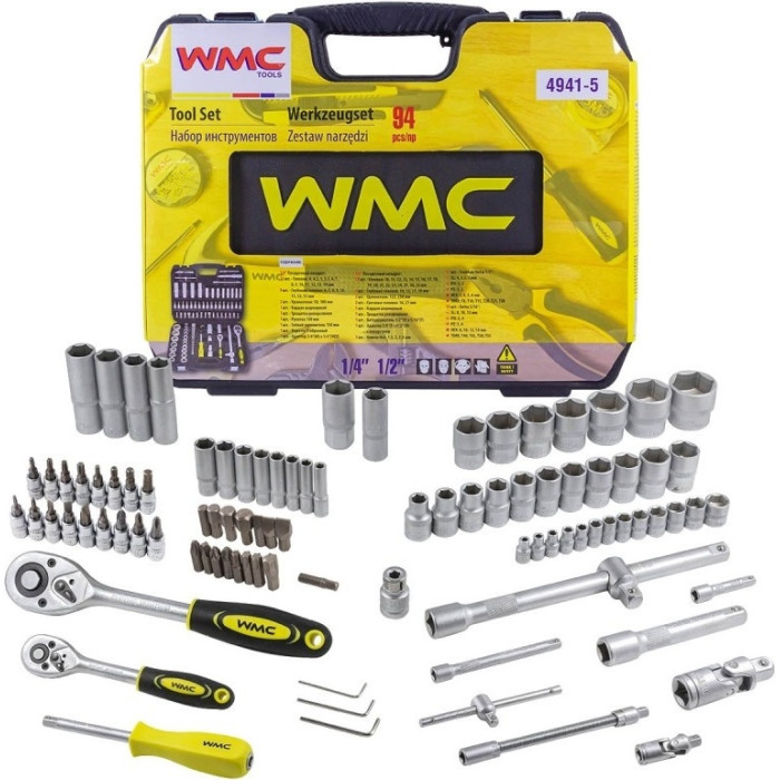Набор универсальный 94 в 1 WMC TOOLS 4941-5
