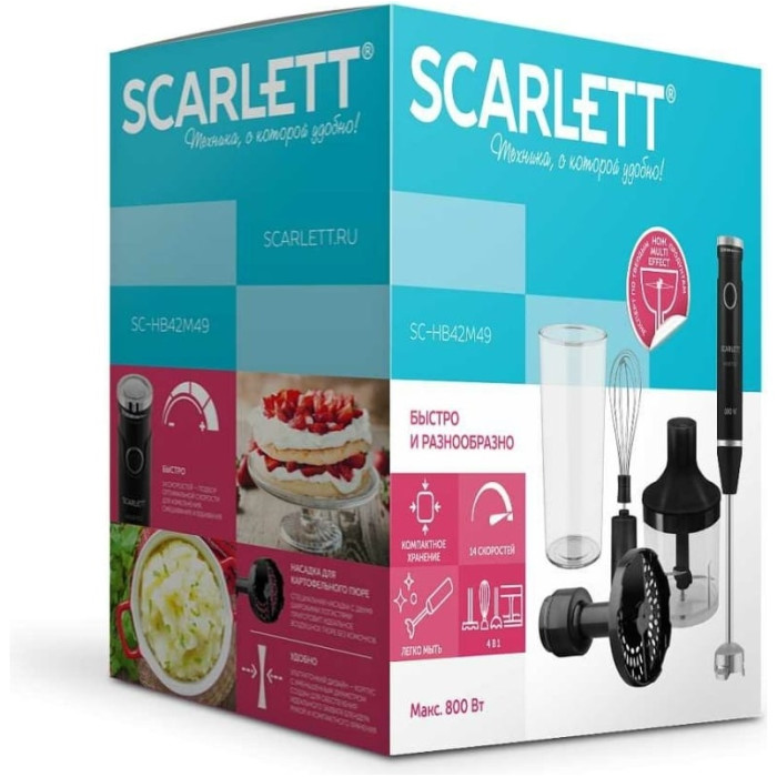 Scarlett SC-HB42M49 черный