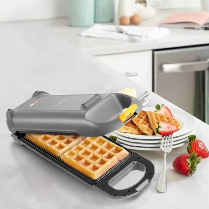 Вафельница Kitfort КТ-1691 стальной