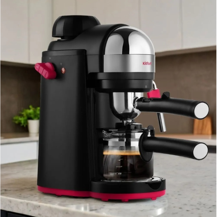 Кофеварка Kitfort KT-7444 черный