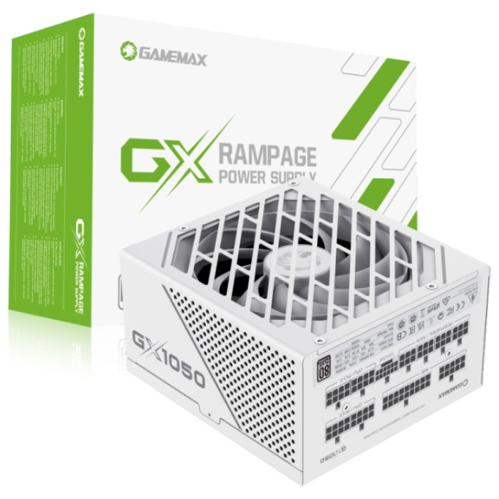 Game Max GX-1050 WT PCIE 5.0 ATX 3.0 1050 Вт