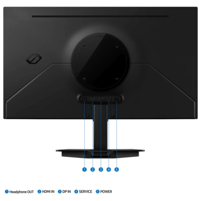 27" Samsung LS27FG502SIXCI черный