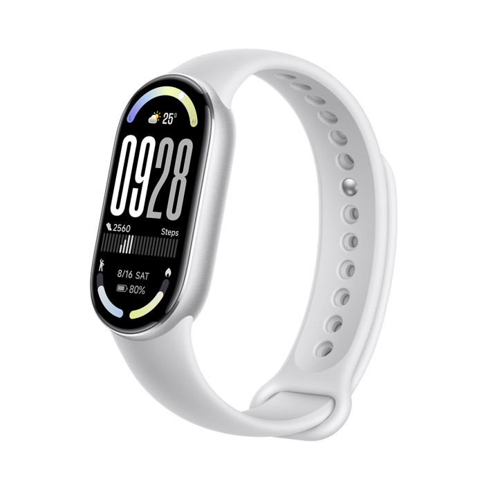 Xiaomi Smart Band 10 серебристый