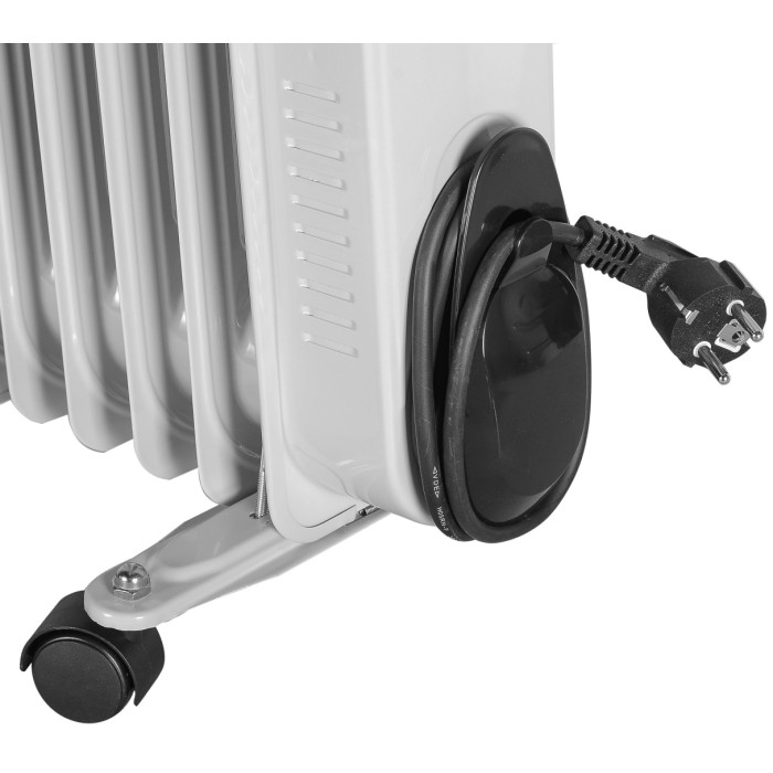 Масляный радиатор Ресанта ОМПТ-7Н белый