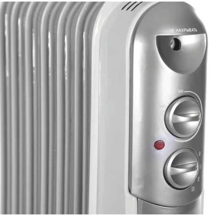 Масляный радиатор Ресанта РЕСАНТА ОМПТ-9Н серый