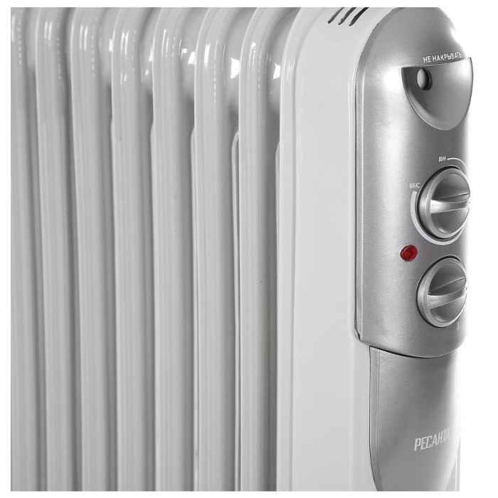 Масляный радиатор Ресанта РЕСАНТА ОМПТ-9Н серый