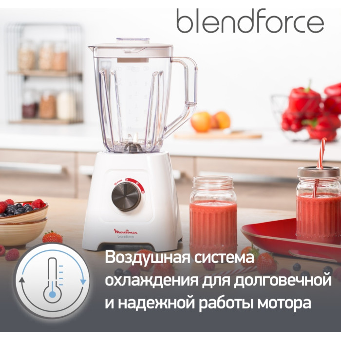 Moulinex BlendForce 2 LM420110 белый