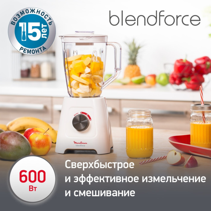 Moulinex BlendForce 2 LM420110 белый