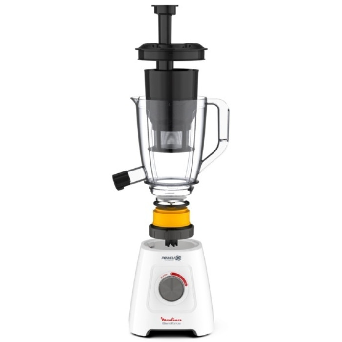 соковыжималка стационарный Moulinex Blendforce Powelix LM42Q110 белый, черный
