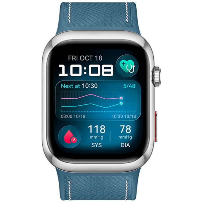 Huawei WATCH D2 48 мм серебристый-синий