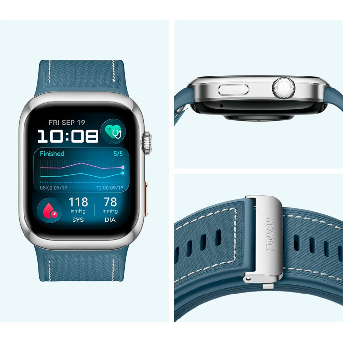 Huawei WATCH D2 48 мм серебристый-синий