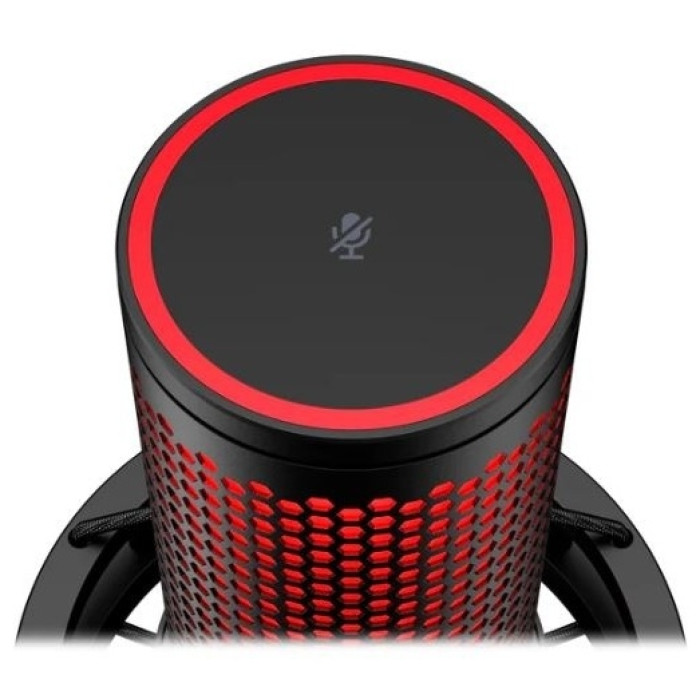 Настольный микрофон HyperX 872V1AA QuadCast 2 на подставке черный