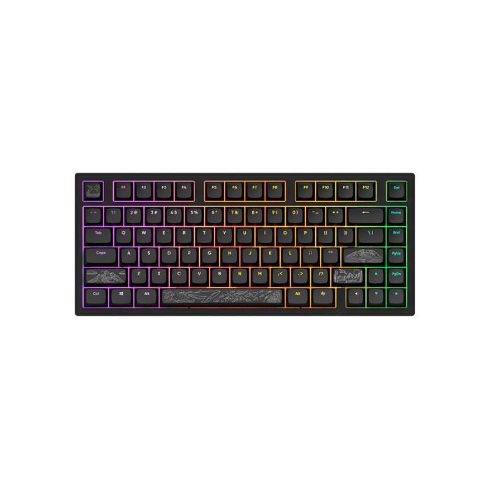 Клавиатура Dark Project ALU81A Terra Nostra Black<br>78332