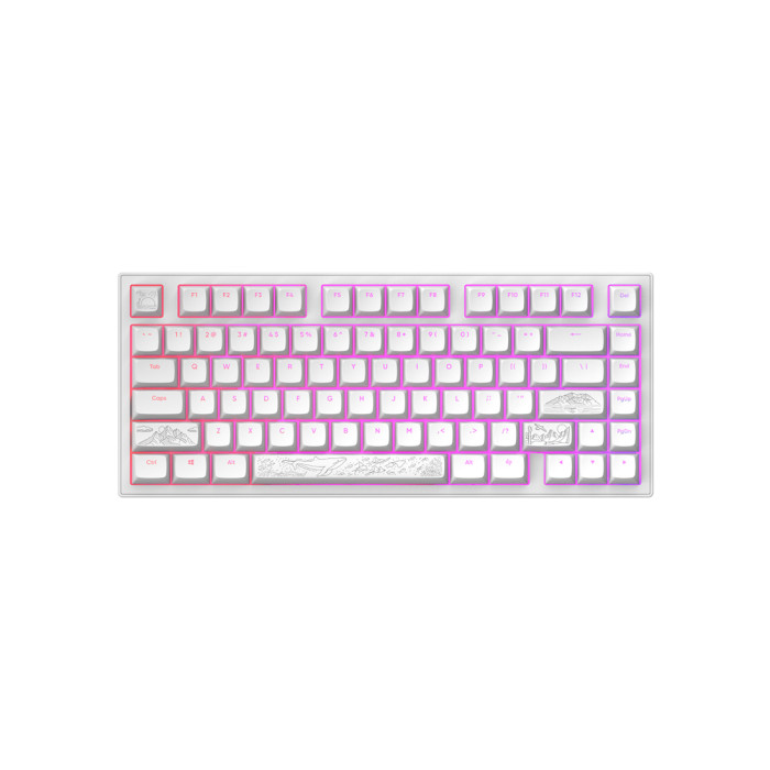 Клавиатура Dark Project ALU81A Terra Nostra White<br>78333
