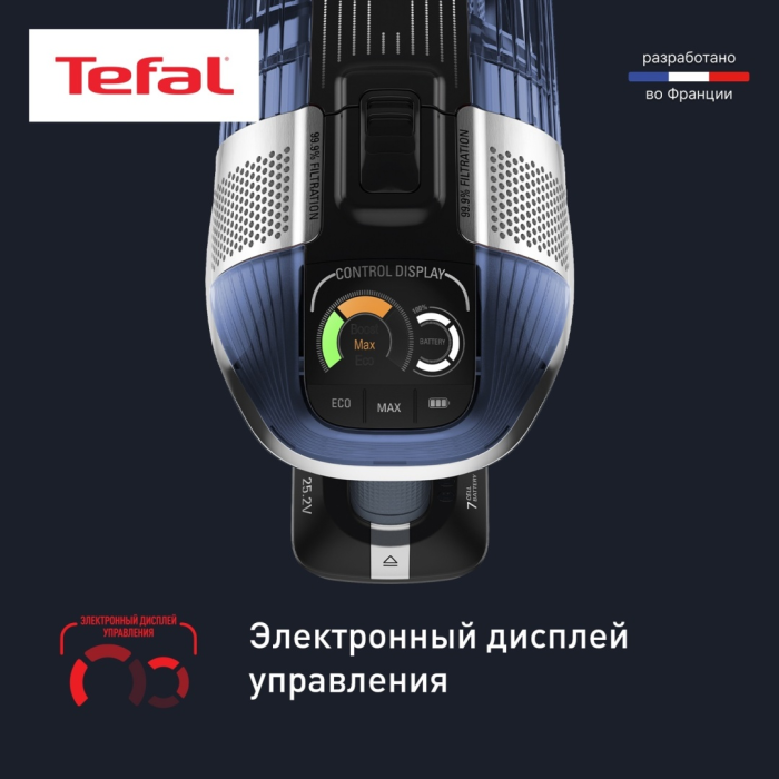 Tefal X-Force Flex 11.60 TY9890WO синий