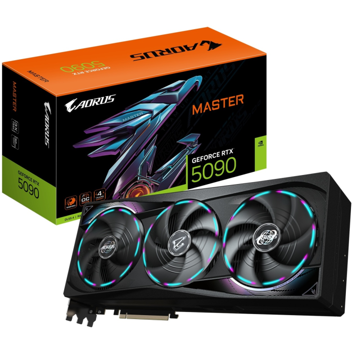 GIGABYTE RTX 5090 Aorus Master GV-N5090AORUS M-32GD 32 Гб