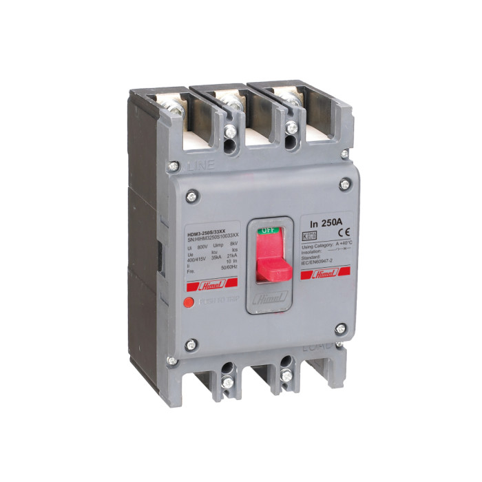 Автоматический выключатель Himel HDM3 250T/3P 250A<br>78875