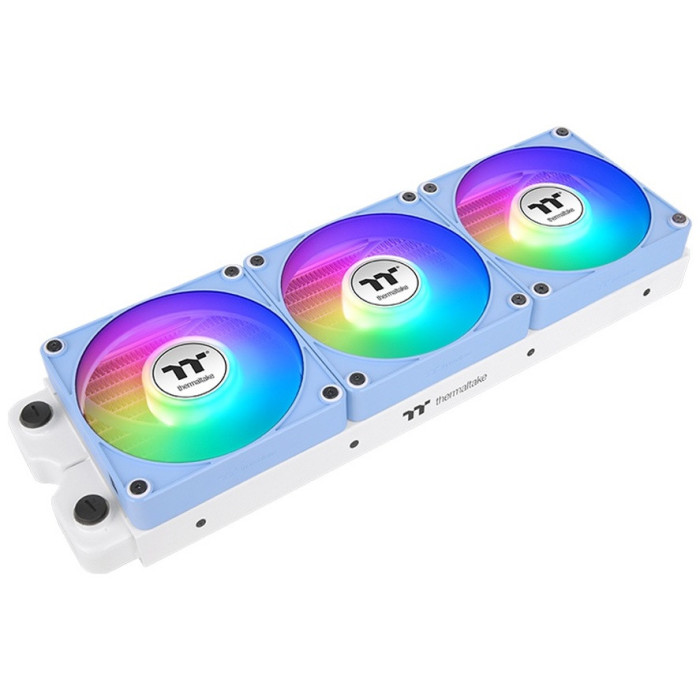 Кулер для компьютерного корпуса Thermaltake CT120 ARGB Sync PC Cooling Fan Hydrangea Blue (3 pack)