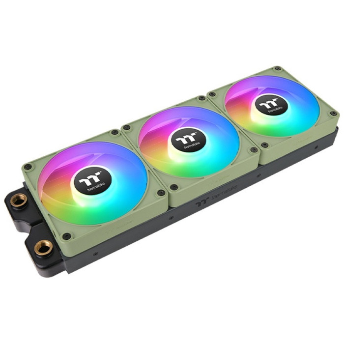 Кулер для компьютерного корпуса Thermaltake CT120 ARGB Sync PC Cooling Fan Matcha Green (3 pack)