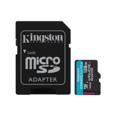 Карта памяти Kingston SDCG4/128GB Canvas Go Plus A2 U3 V30 128GB<br>78962
