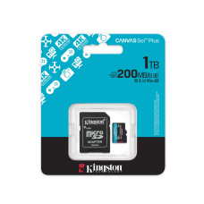 Карта памяти Kingston SDCG4/1TB Canvas Go Plus A2 U3 V30 1TB<br>78968