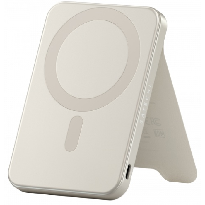 Внешний аккумулятор Satechi ST-B5Q2SW 5000 мАч 20 Вт бежевый