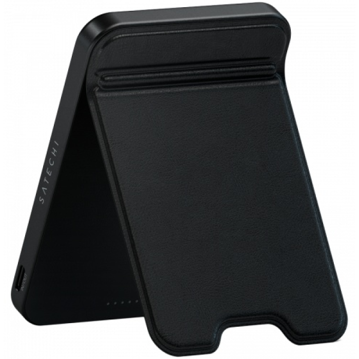 SATECHI Qi2 5K Magnetic Power Bank with Stand (Black)<br>