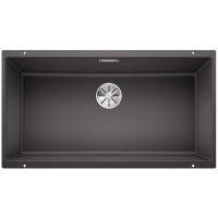 Кухонная мойка Blanco Subline 800-U 83х46х22 см, искусственный камень, тон темная скала