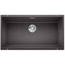 Кухонная мойка Blanco Subline 800-U 83х46х22 см, искусственный камень, тон темная скала