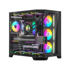 Компьютерный корпус Formula V Crystal Z6 Floe Black без Б/П<br>79630