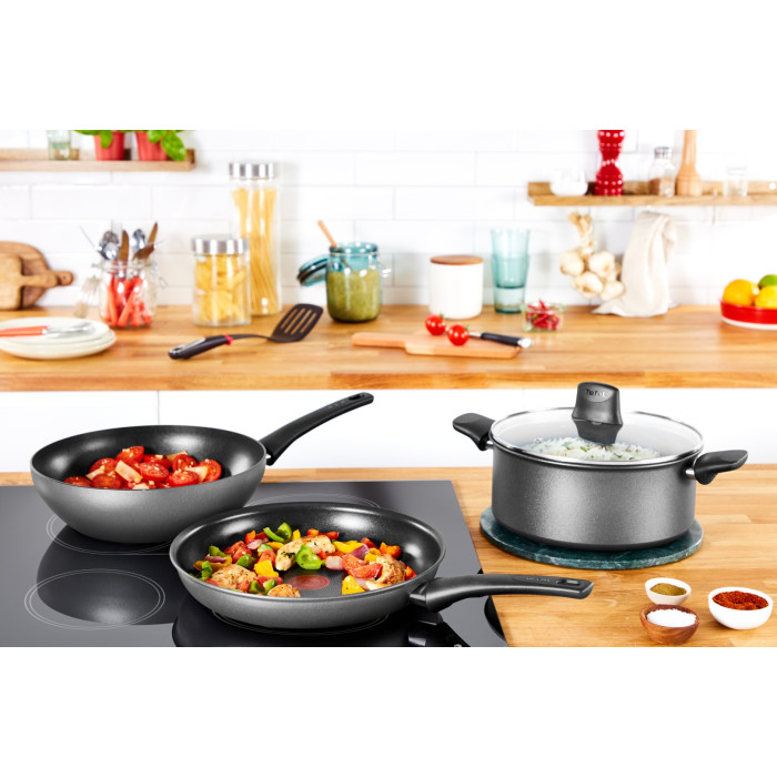 Сковорода универсальная Tefal Easy Chef G2700423 24, алюминий