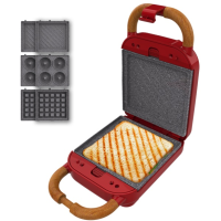 Сэндвичница Cecotec Rock'nToast Retro One красный