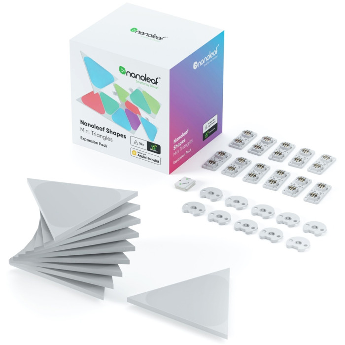 Nanoleaf декоративный светильник NL48-1001TW-10PK, пластик