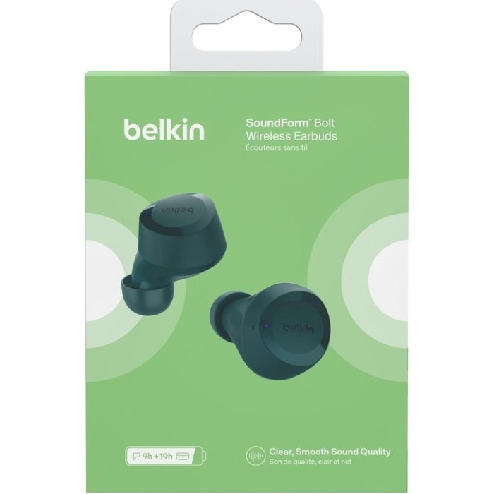 Наушники Belkin AUC009btTE зеленый