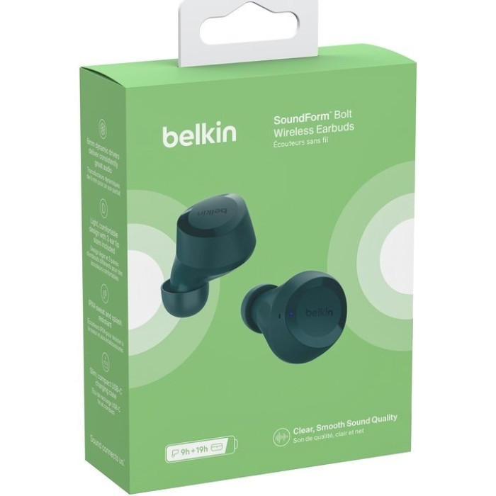Наушники Belkin AUC009btTE зеленый