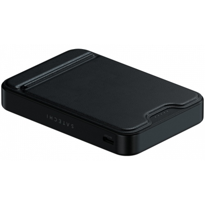 SATECHI Qi2 10K Magnetic Power Bank with Stand (Black)<br>