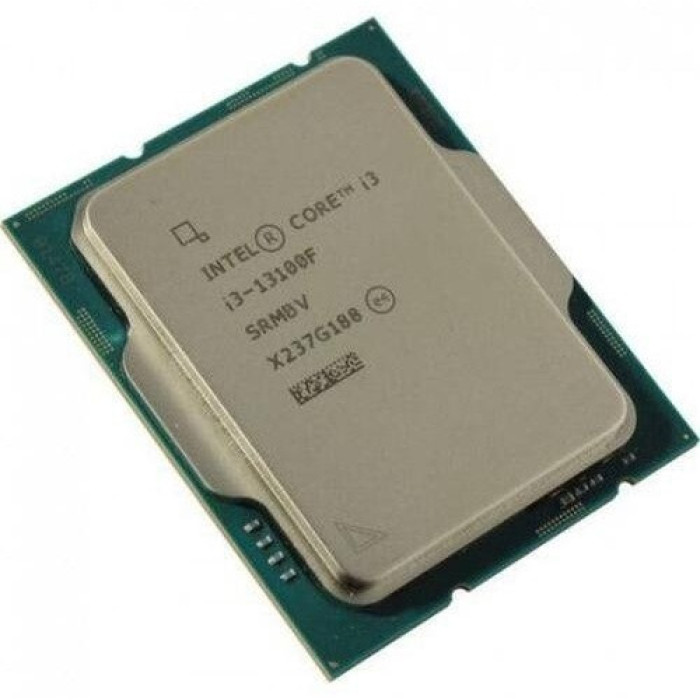 Процессор Intel Core i3-13100F Raptor Lake (3400MHz, LGA1700, L3 12Mb), oem