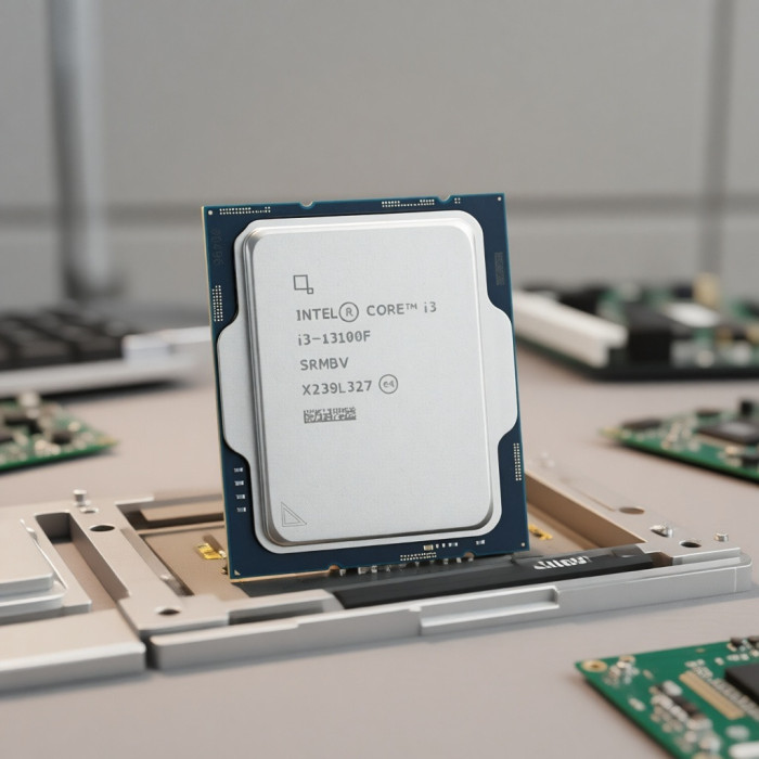 Процессор Intel Core i3-13100F Raptor Lake (3400MHz, LGA1700, L3 12Mb), oem