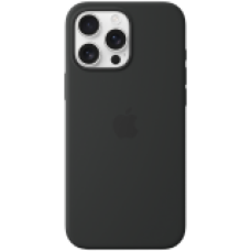 iPhone 16 Pro Max Silicone Case with MagSafe - Black,Model A3316<br>