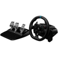 LOGITECH G923 Racing Wheel and Pedals - PC/PS - BLACK - USB<br>