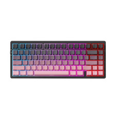 KeyBoard Bluetooth, MCHOSE G75 PRO Black Pink G75-16A, Matcha Latte Switch, wireless