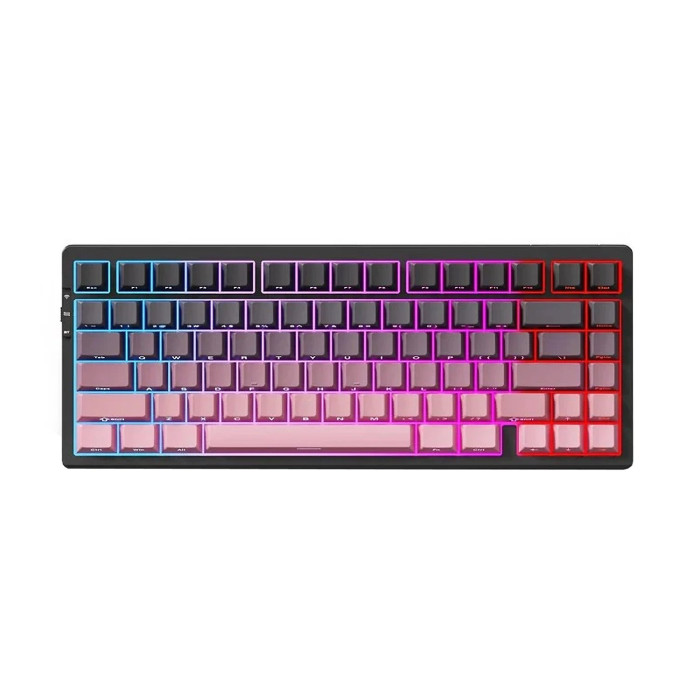KeyBoard Bluetooth, MCHOSE G75 PRO Black Pink G75-16A, Matcha Latte Switch, wireless