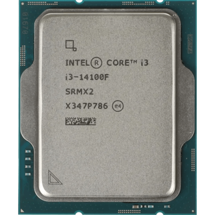 Процессор Intel Core i3-14100F 3.5GHz 4/8 Raptor Lake Refresh 60W LGA1700 Tray