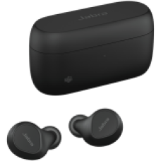 JABRA EVOLVE2 Buds MS, Cradle USB-C MS, Link 380 BT adapter USB-C MS, 30  cm USB-C to USB-A cable, Ear gels, USB-A to USB-C adapter, warranty<br>
